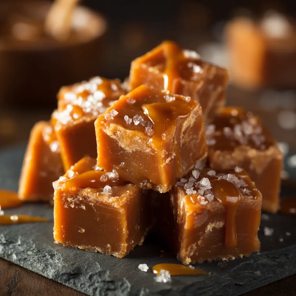 Caramel Fudge Bites