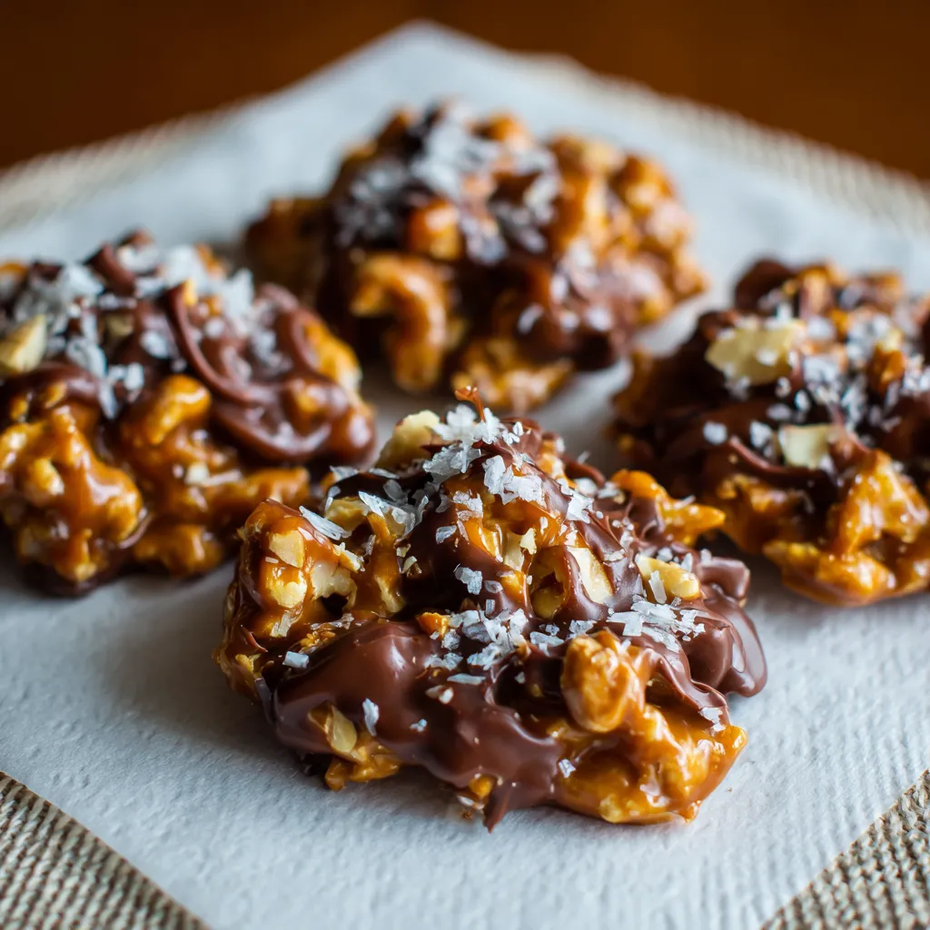 Caramel Nut Clusters