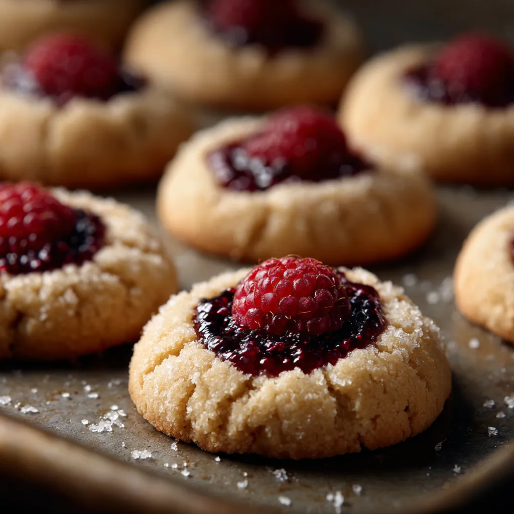 Classic Raspberry Thumbprints