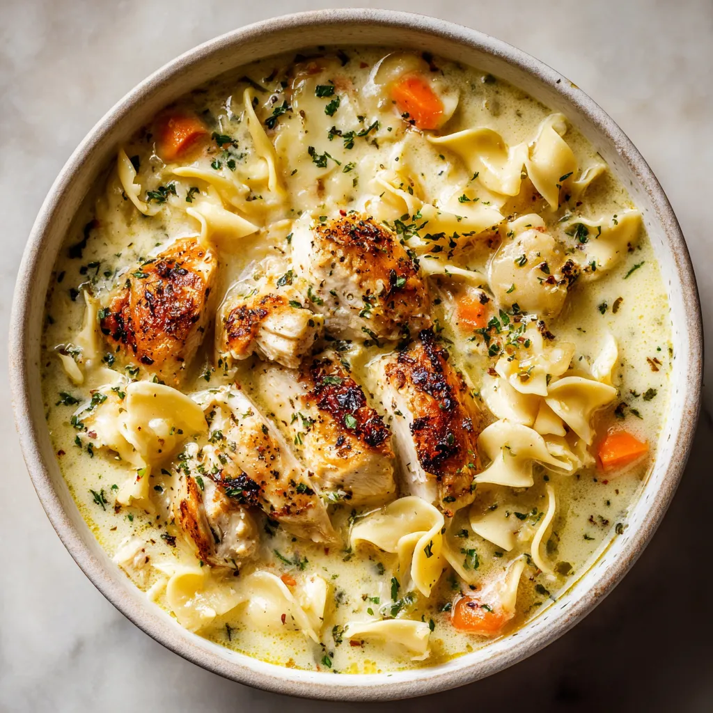 In a large pot, melt the butter with olive oil over medium heat. Add the onion and sauté until it becomes translucent and fragrant. Then toss in the garlic this is where your kitchen will start to smell like heaven. Cook until lightly golden.