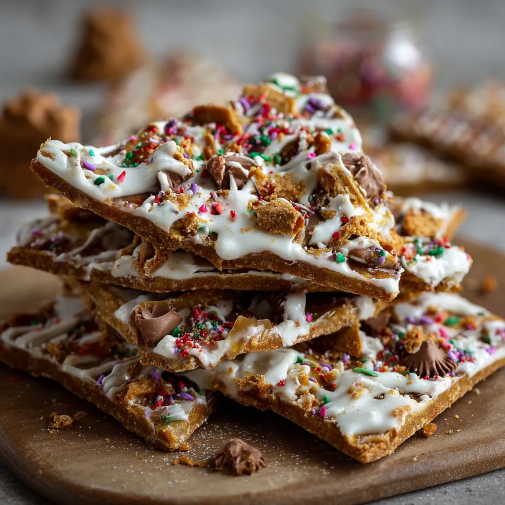 Gingerbread Cookie Bark