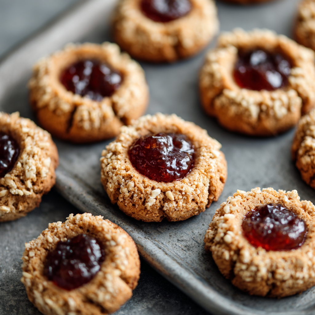 Gluten-Free Thumbprint Cookies