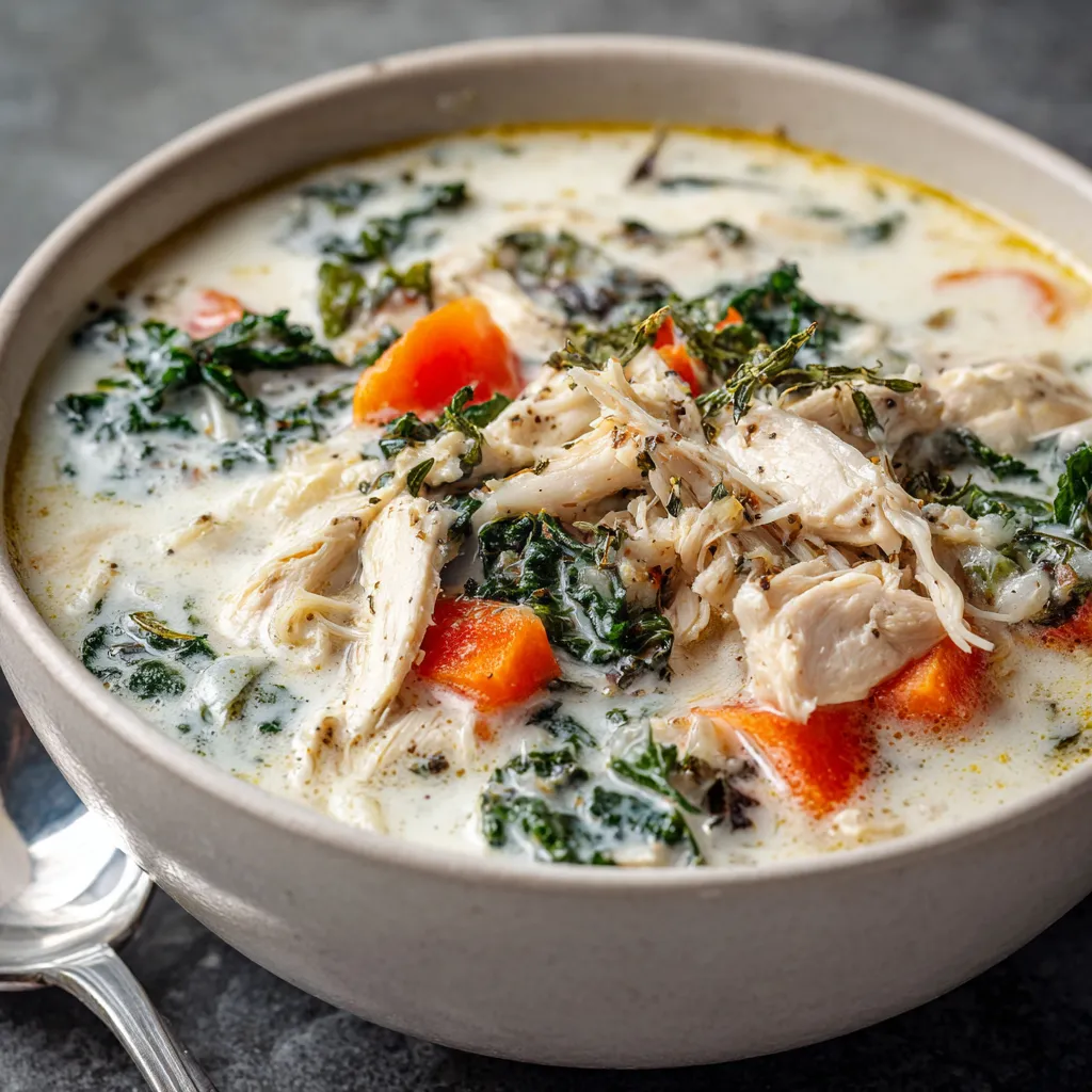 Greek Yogurt Chicken Soup – creamy without heavy cream