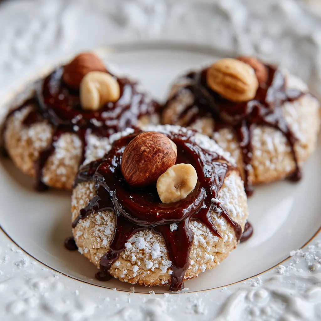 Hazelnut Cocoa Thumbprints