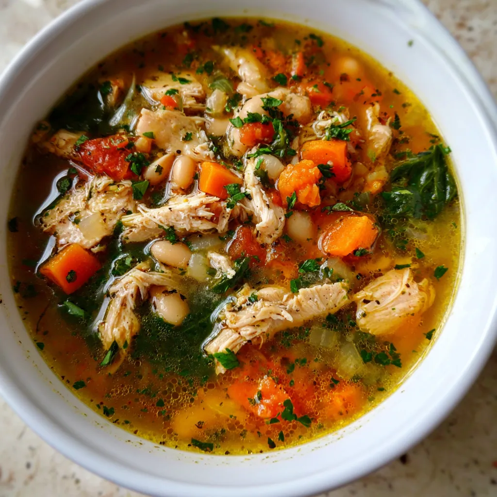 Heat olive oil in a large pot over medium heat. Add the onions, carrots, and celery. Stir and cook until softened about 5 minutes. Add garlic and cook until fragrant.