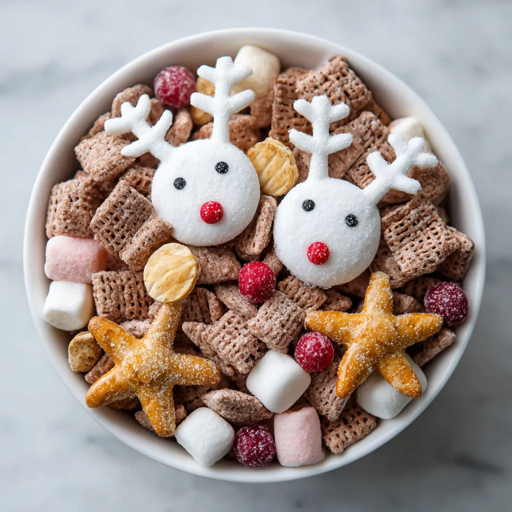 Hot Cocoa Reindeer Chow