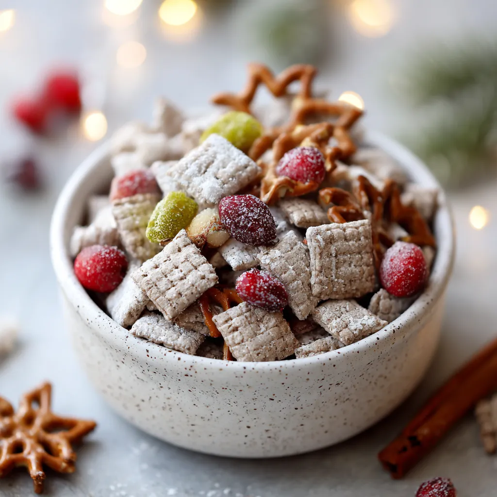 Nut-Free Christmas Reindeer Chow