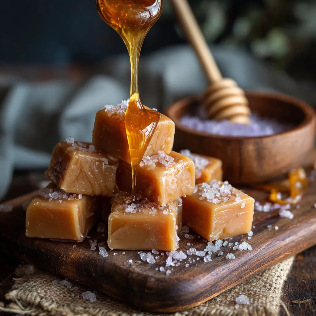Sea Salt Maple Caramels