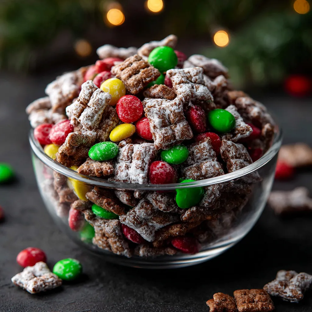 Super Crunchy Holiday Reindeer Chow