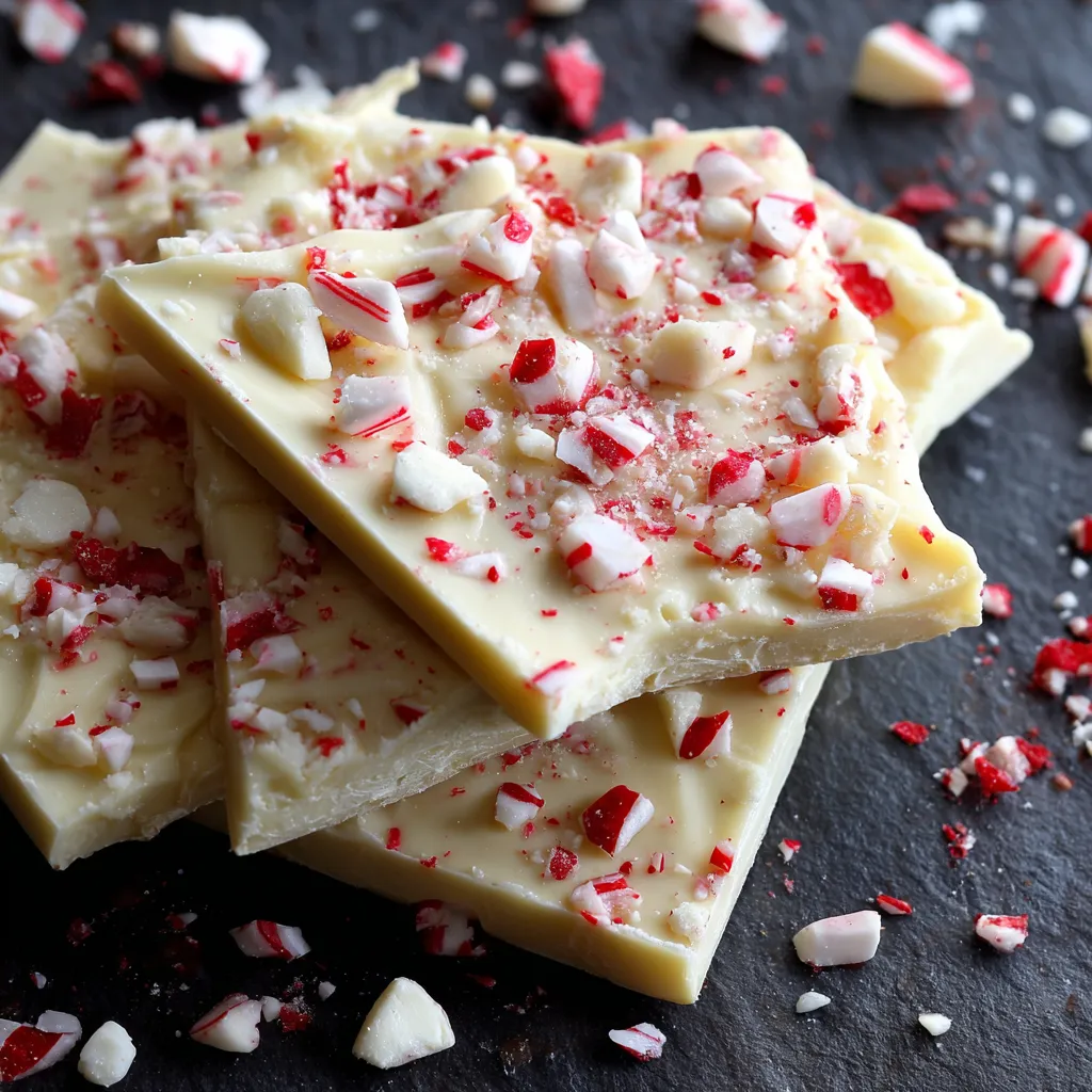 White Chocolate Peppermint Bark – A Festive Sweet You’ll Love