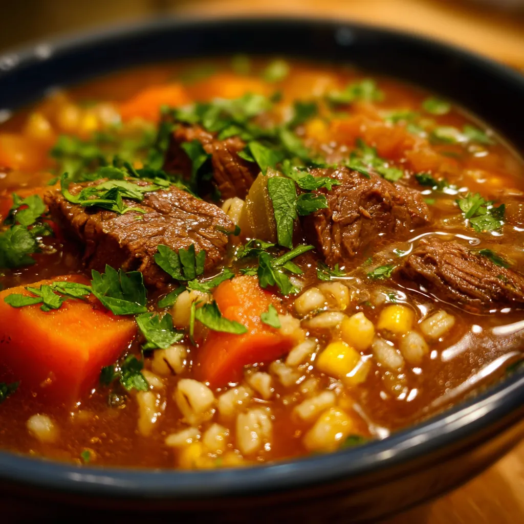 Beef and Barley Soup