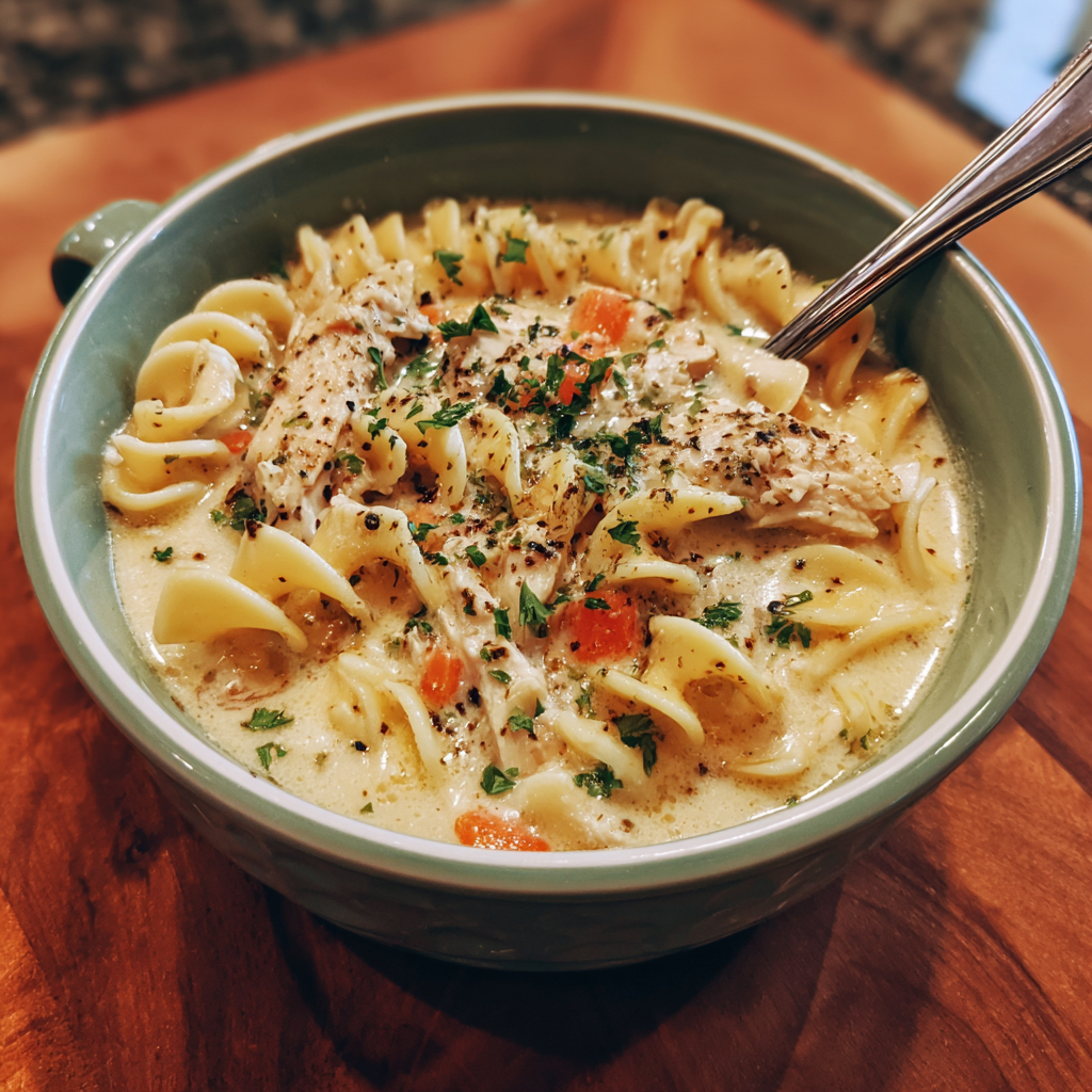Chicken Alfredo Soup