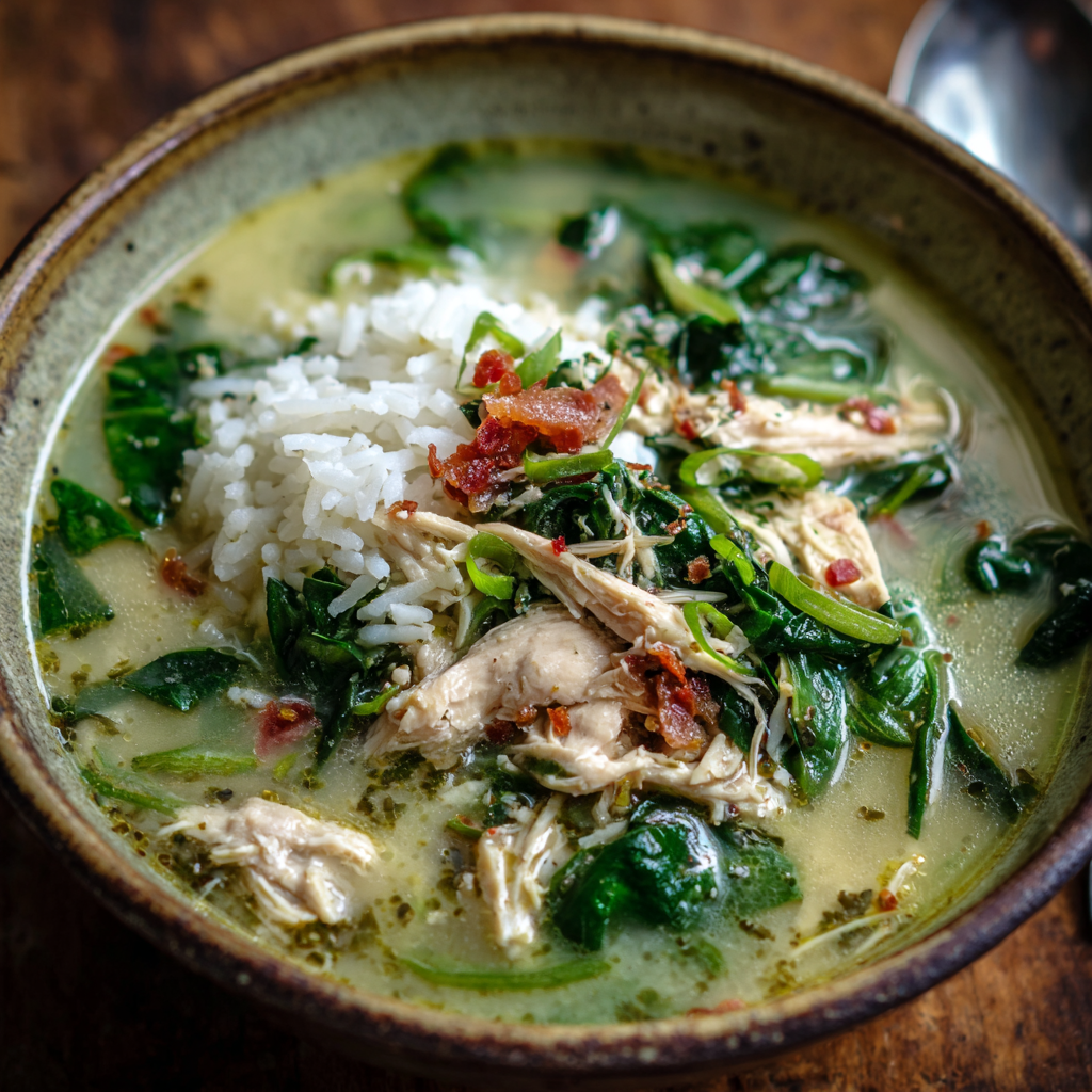 Chicken Spinach Soup