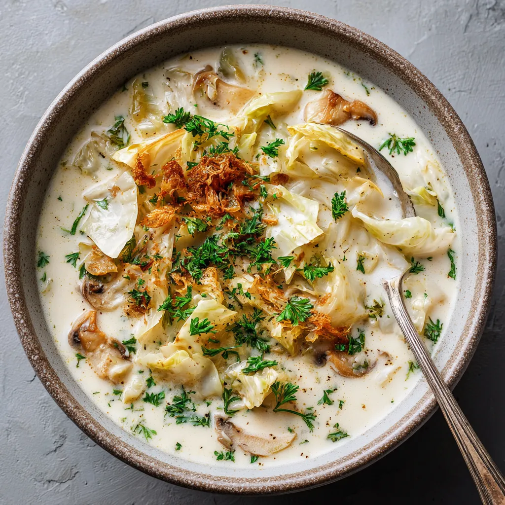 Creamy Cabbage Soup
