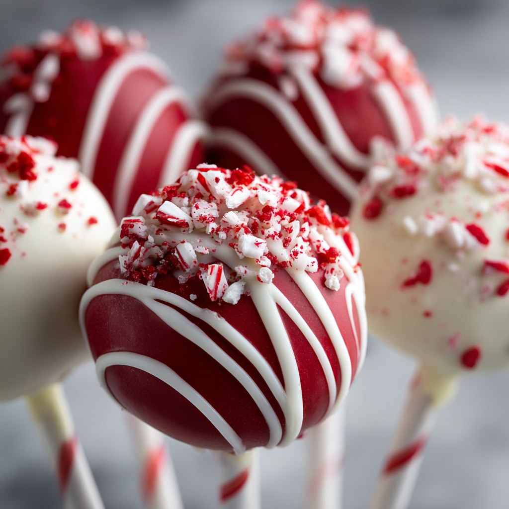Red Velvet & Chocolate Swirl Cake Pops