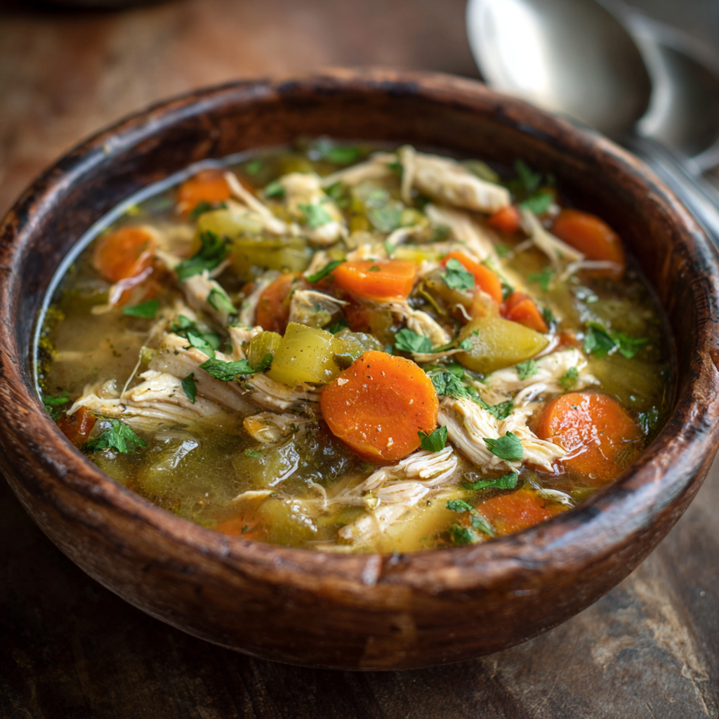 Slow Cooker Chicken Soup