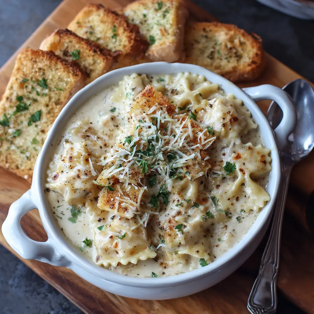White Lasagna Soup