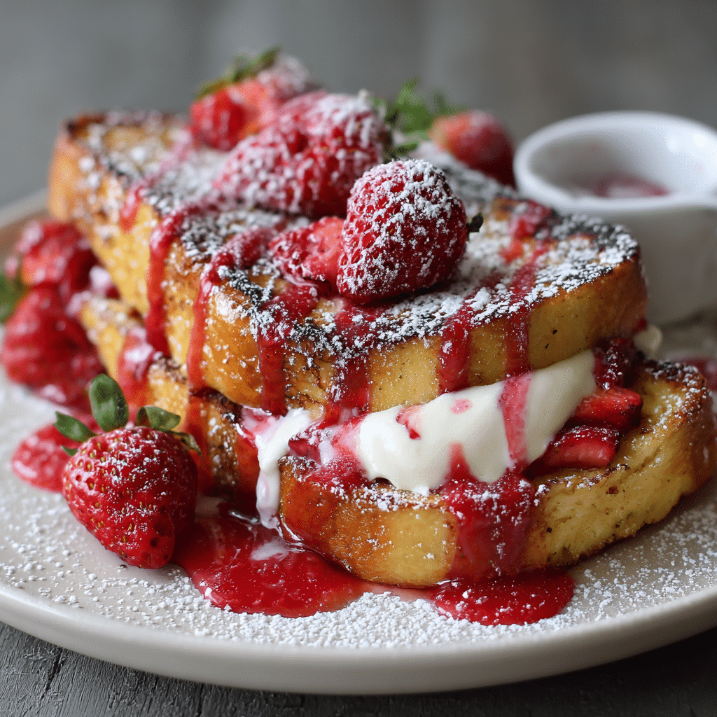 // Fill form function fillRecipeForm() { // Basic fields document.querySelector('input[name="title"]').value = "Baked Strawberries and Cream French Toast"; document.querySelector('input[name="author_name"]').value = "Lacamorea"; // Rich text editors const editorContent = { description: "This baked strawberries and cream French toast is soft, creamy, and filled with juicy strawberries in every bite. Perfect for brunch, holidays, or cozy mornings with family, this comforting dish is easy to prepare ahead and bake fresh when you’re ready.", ingredients: "1 loaf brioche or challah bread, cubed2 cups fresh strawberries, sliced8 oz cream cheese, cubed6 large eggs1 ½ cups milk½ cup heavy cream¾ cup granulated sugar1 tablespoon vanilla extract¼ teaspoon saltButter for greasing", instructions: "Butter a 9×13-inch baking dish generously.Layer half of the bread cubes in the dish.Scatter half the strawberries and cream cheese over the bread.Add remaining bread and top with remaining strawberries.Whisk eggs, milk, cream, sugar, vanilla, and salt.Pour custard evenly over the bread.Press gently and rest 30 minutes or overnight.Bake at 350°F (175°C) for 45 minutes until golden.", notes: "Use day-old bread for best texture. This dish can be assembled the night before and baked fresh in the morning. Store leftovers covered in the fridge for up to 3 days and reheat gently." }; Object.entries(editorContent).forEach(([field, content]) => { if (window.tinyMCE && window.tinyMCE.get(`tasty-recipes-recipe-${field}`)) { window.tinyMCE.get(`tasty-recipes-recipe-${field}`).setContent(content); } }); // Time and details const details = { 'prep_time': '20 minutes', 'cook_time': '45 minutes', 'total_time': '1 hour 5 minutes', 'yield': '6 servings', 'category': 'Breakfast', 'method': 'Baking', 'cuisine': 'American', 'keywords': 'baked french toast, strawberries and cream, brunch recipe' }; Object.entries(details).forEach(([field, value]) => { document.querySelector(`input[name="${field}"]`).value = value; }); // Diet document.querySelector('select[name="diet"]').value = 'Vegetarian'; // Equipment const equipment = ['Baking dish', 'Mixing bowl']; const equipmentSelect = document.querySelector('select[name="tasty-links-equipment"]'); if (equipmentSelect) { equipment.forEach(item => { const option = Array.from(equipmentSelect.options).find(opt => opt.text === item); if (option) option.selected = true; }); const event = new Event('change'); equipmentSelect.dispatchEvent(event); } // Nutrition const nutrition = { 'serving_size': '1 slice', 'calories': '420', 'sugar': '28g', 'sodium': '380mg', 'fat': '22g', 'saturated_fat': '12g', 'unsaturated_fat': '8g', 'trans_fat': '0g', 'carbohydrates': '45g', 'fiber': '3g', 'protein': '11g', 'cholesterol': '165mg' }; Object.entries(nutrition).forEach(([field, value]) => { const input = document.querySelector(`input[name="${field}"]`); if (input) input.value = value; }); } // Execute fillRecipeForm();