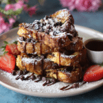 Chocolate Chip Brioche French Toast