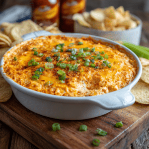 Classic Buffalo Chicken Dip with Cream Cheese