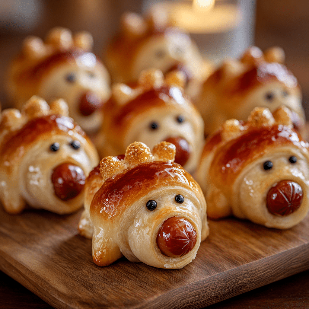 Mini Hot Dog Pigs in a Blanket