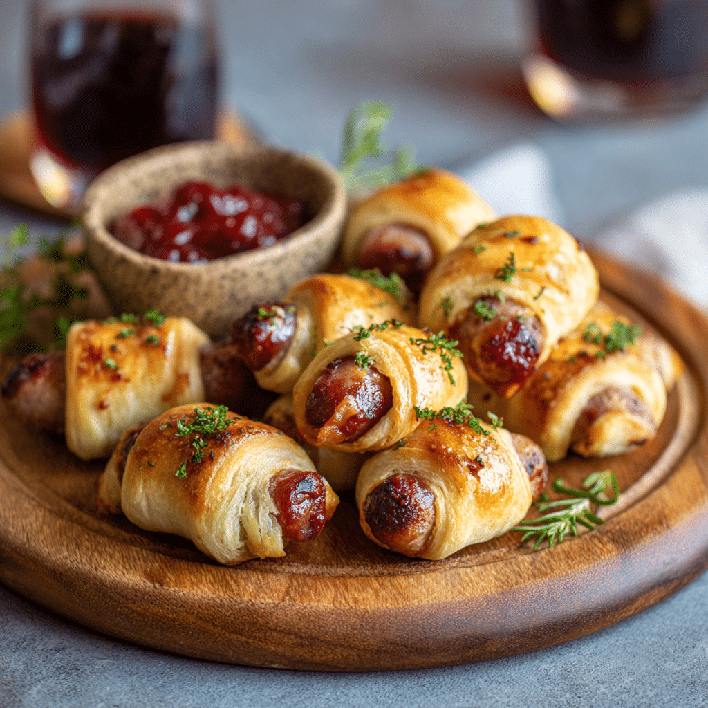 Oven-Baked Pigs in a Blanket