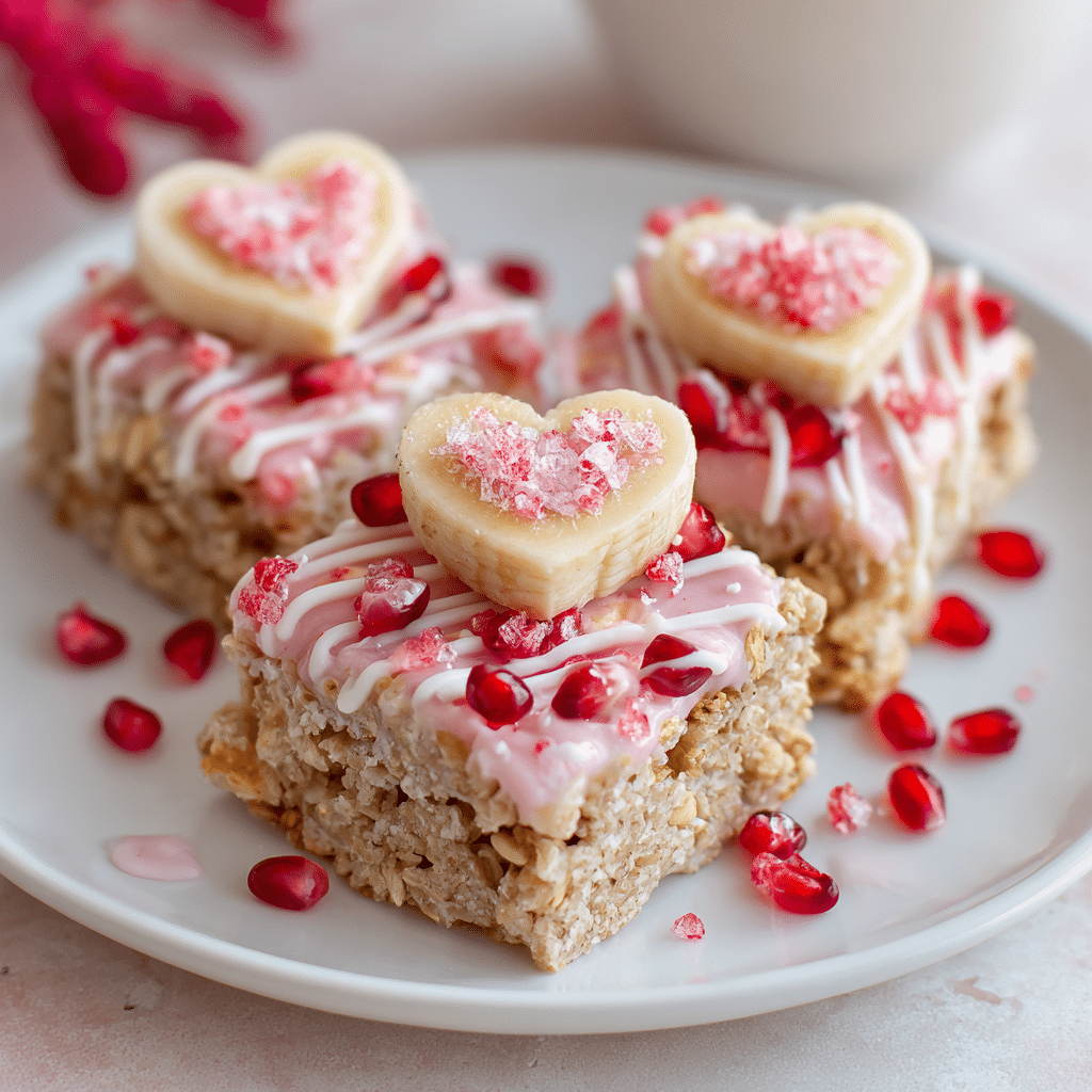 Valentine Sugar Cookie Breakfast Bars