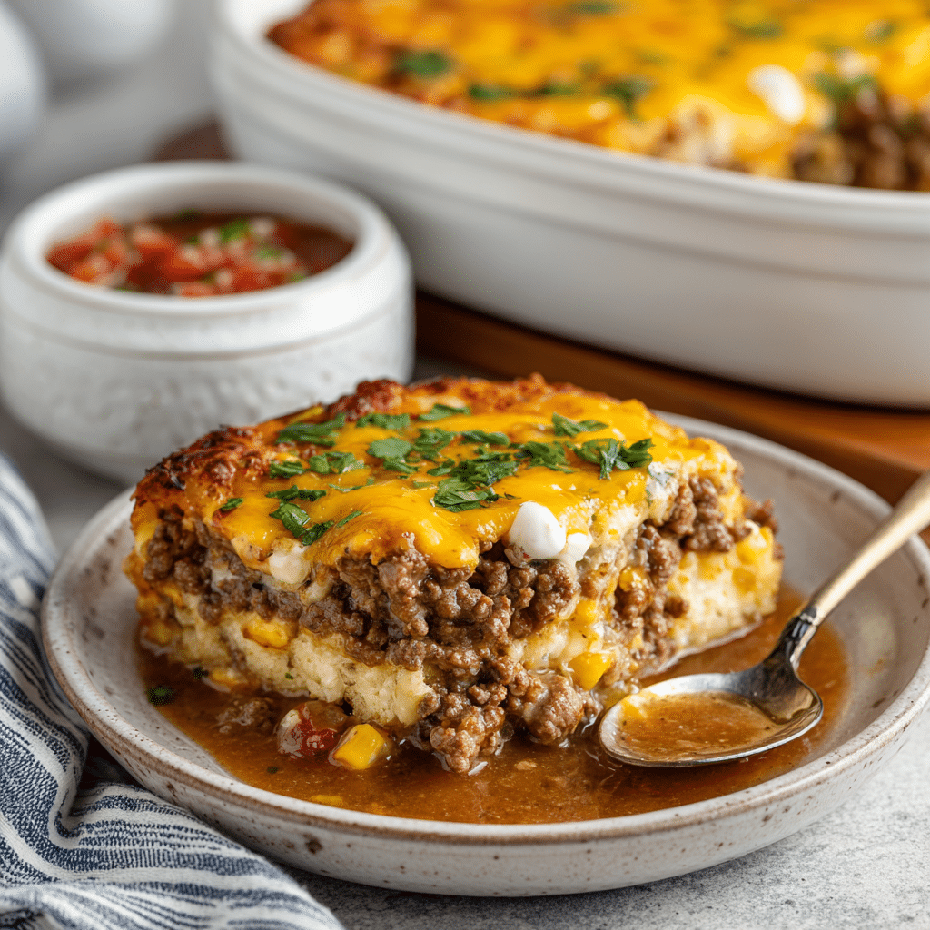 Creamy Ground Beef Casserole