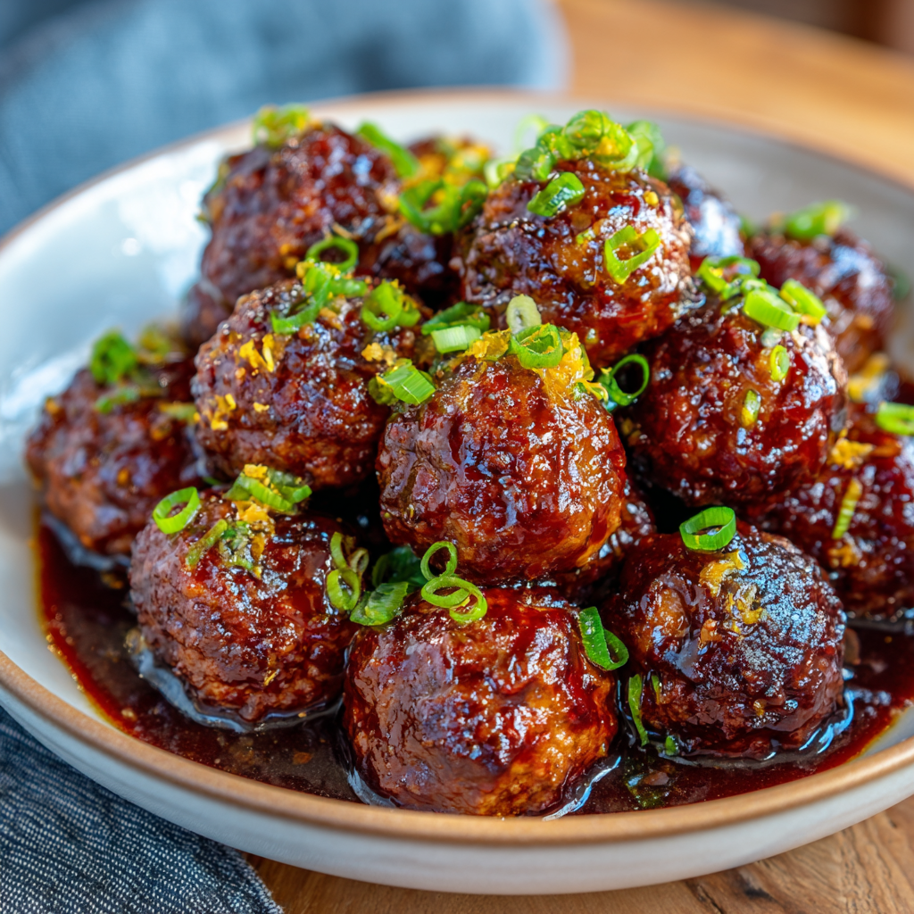 Hawaiian BBQ Meatballs