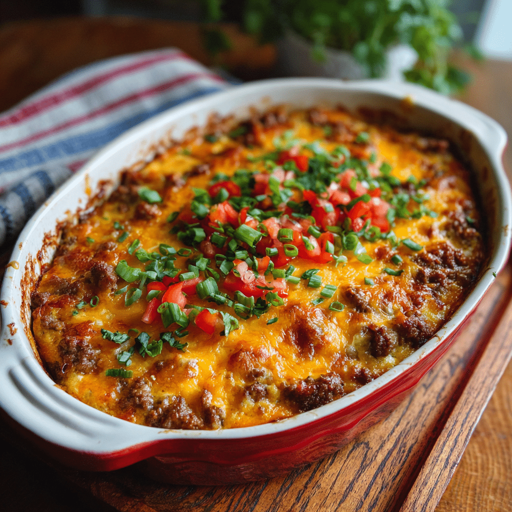 One-Dish Ground Beef Bake
